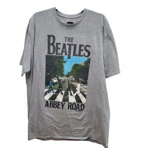 The Beatles Official Apple Merch Abbey Road Album Cover Graphic Band Tee XXL